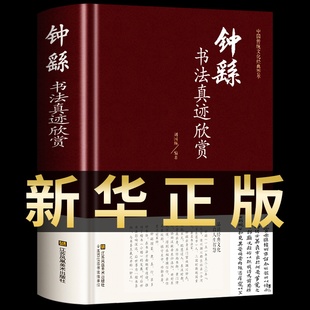 钟繇书法真迹欣赏 中国书法书简史入门基础教程中学生成人小学生小楷硬笔临摹字帖宣示表历代论文选九体实用字典临慕字帖凹槽书谱