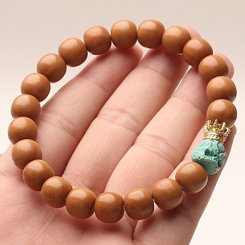 老型猴头核桃极限弧单圈文玩手串男佛珠骷髅路路通皇冠DIY男女款