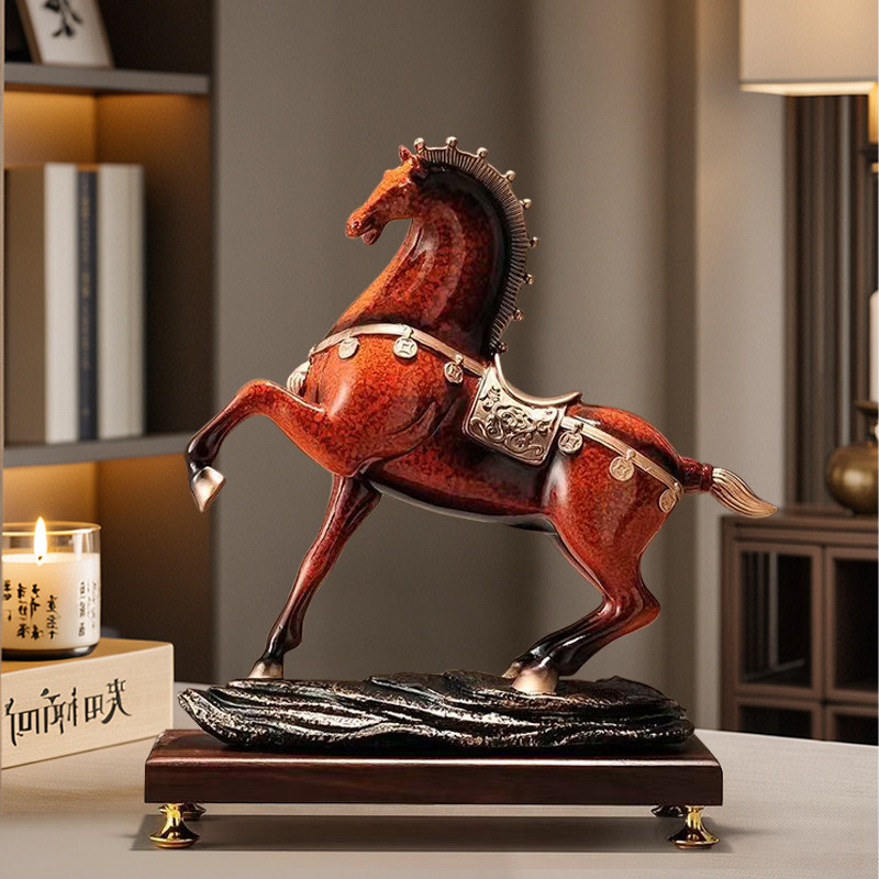 马到成功摆件玄关客厅办公室开业礼品酒柜摆设家居胖马装饰品,家居饰品,装饰摆件,淘宝优惠券,粉丝福利购,淘宝优惠卷