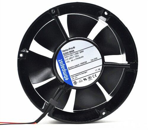 全新高宝KBA162A-4车底风扇 3线带调速印刷机收纸风扇24V 6224NHA