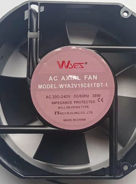 WYA2V12C38TBT-1 WYA2V15C51TBT-1 230V机柜电焊配电箱风机风扇