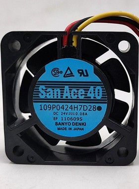 109P0424H7D28 数控机床变频器 24V 0.08A发那科系统报警4015风扇