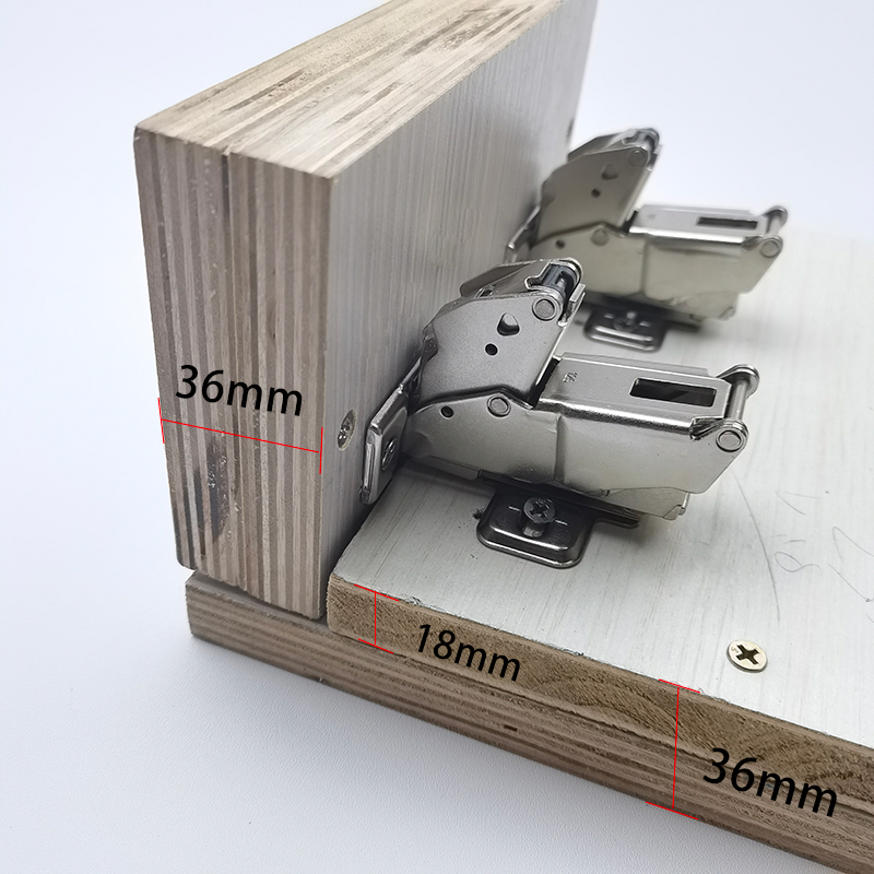 36厚门板铰链125度骨骼线柜门铰链大角度3公分39mm门板造型门铰链