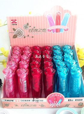 包邮 天卓好笔41360学生儿童卡通创意口红可旋转橡皮擦礼物奖品