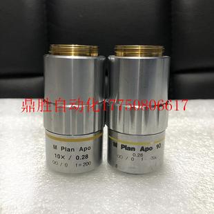 10X 议价小胖Mitutoyo三丰M Apo 85新镜现货 Plan 0.28显微镜物镜