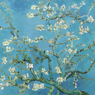 雷诺瓦成人益智玩具盛开的杏树/梵谷/星幻纸/924片拼图现货
