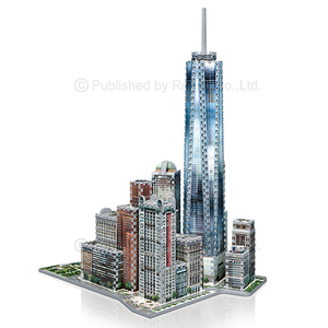 雷诺瓦进口加拿大品牌/新世贸中心/875片/泡棉立体拼图/现货