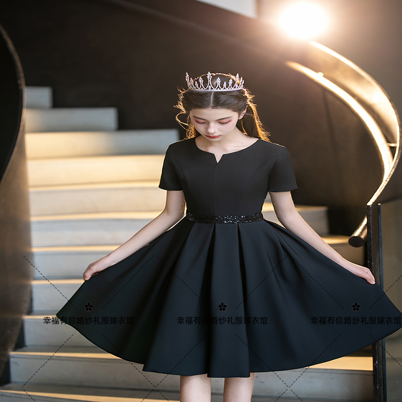 日常女童公主裙儿童合唱演出服