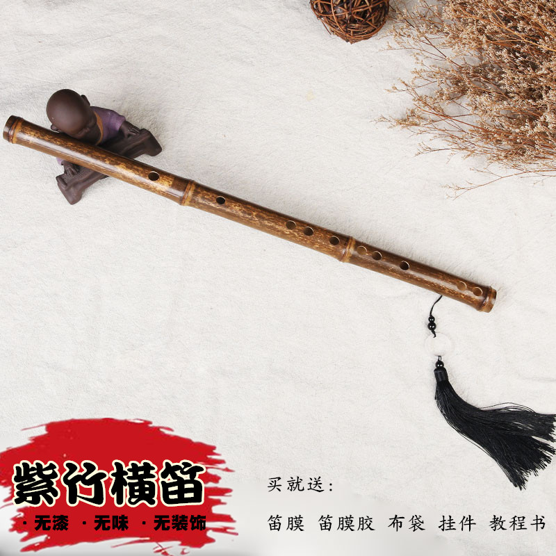 笛子初学成人基础一节紫竹