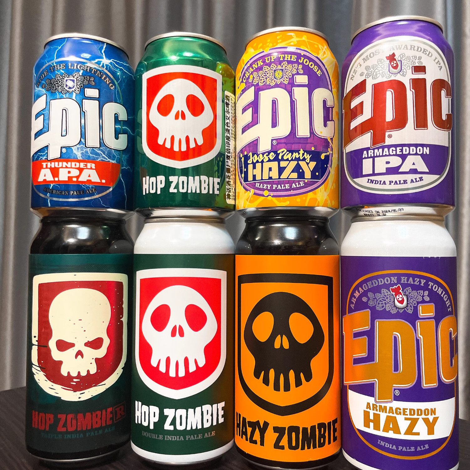 树屋新西兰原装进口EPIC神话酒花僵尸双倍帝国IPA精酿啤酒330ml罐