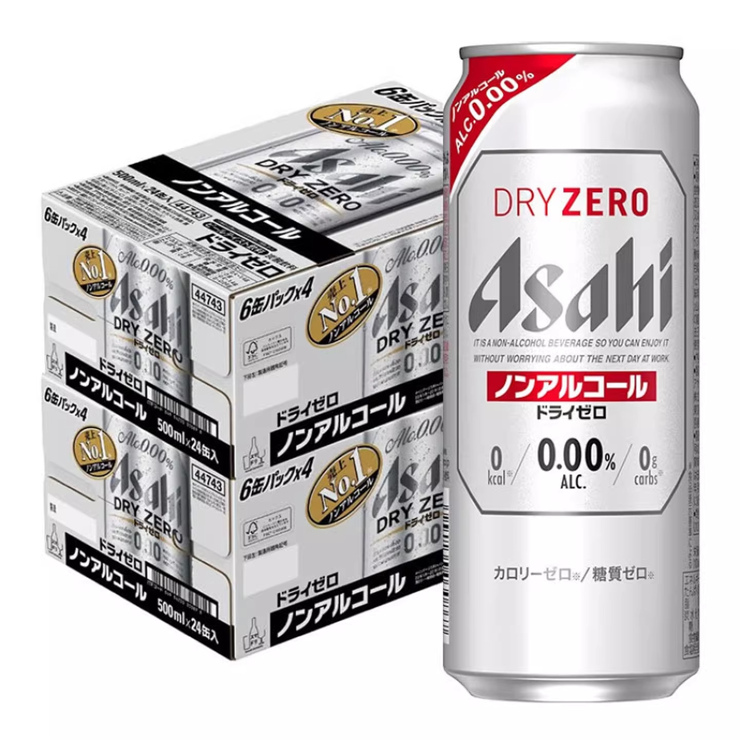 朝日Asahi无酒精啤酒饮料日本进口No1DRY ZERO无嘌呤无醇风味饮料