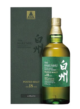 白州18年单一麦芽日本威士忌泥煤·百年匠心臻选700ml