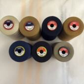 包邮 Coats高士金泰线606 604 28元 202 203牛仔线缝纫线宝塔手缝线