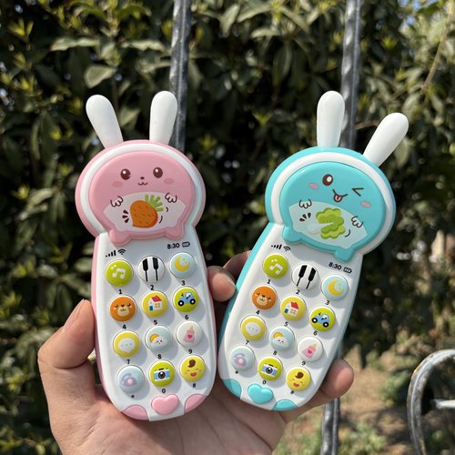 乖小兔子智能音乐手机益智早教机打电话儿童玩具宝宝12个月1岁9月