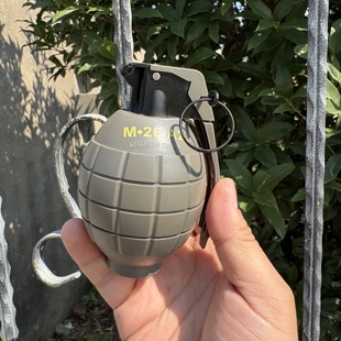 儿童礼物3 10岁M26手榴弹仿真手雷爆炸音效灯光男孩军事科教玩具6