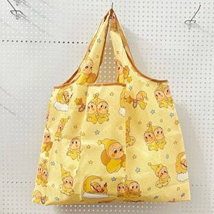 星星人折叠购物袋防水可折叠便携式大号环保大容量买菜收纳高颜值