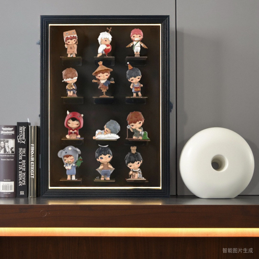 盲盒展示架收纳亚克力防尘积木玩具手办展示柜泡泡玛特防尘展示,商业/办公家具,手办柜/潮玩柜/玩具柜/模型柜,淘宝优惠券,粉丝福利购,淘宝优惠卷