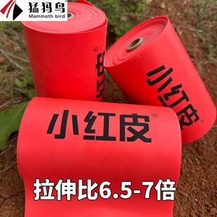 阿庐户外小红皮6.5-7倍拉伸比裁好不裁1米2米5米10米精品扁皮筋