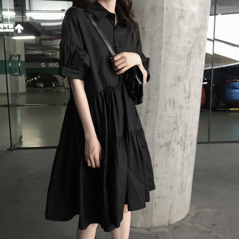 2026洋气赫本小黑裙智熏法式桔梗气质显瘦很仙法国小众连衣裙