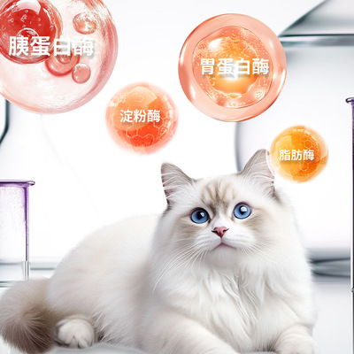 派斯乐胰宝片宠物营养补充犬猫消化酶200片