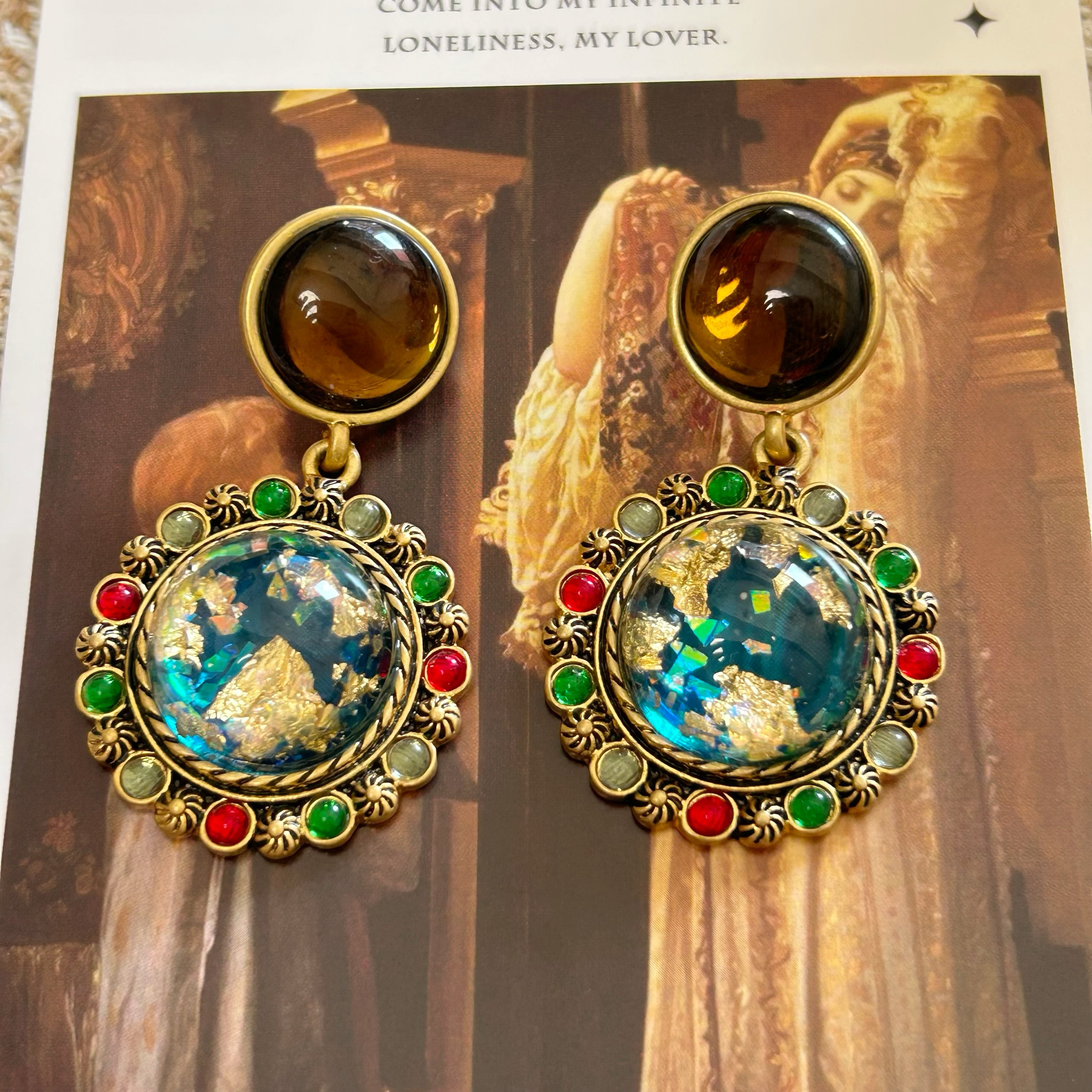 A233睡觉爆款新款上市黄铜设计感优质耳环素圈精品流苏疯狂促销