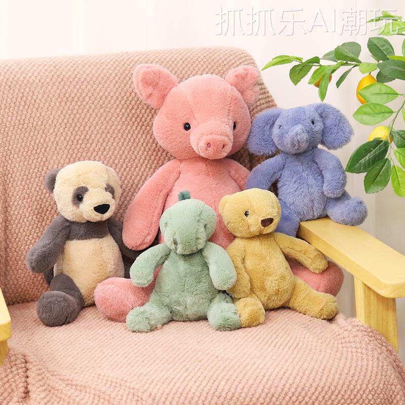 新款热销柯邦妮胖胖系列毛绒玩具小熊公仔熊猫玩偶抓机娃娃