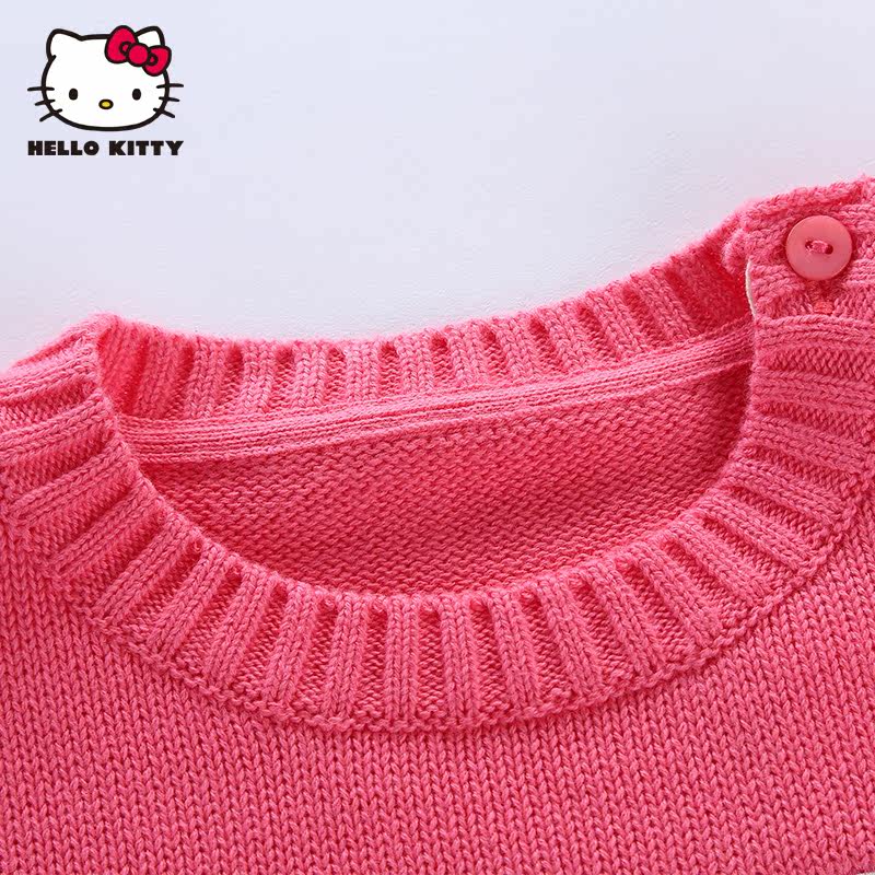 Pull fille HELLO KITTY à manche longue - Ref 2103880 Image 3