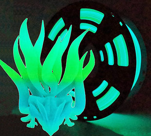 3d打印机夜光耗材 pla 感光线材 1.75mm 夜光彩虹渐变色TPU