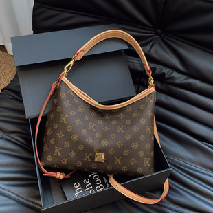 欧洲站2025超火新款托特包女可斜挎轻奢高级感大容量上班通勤腋下