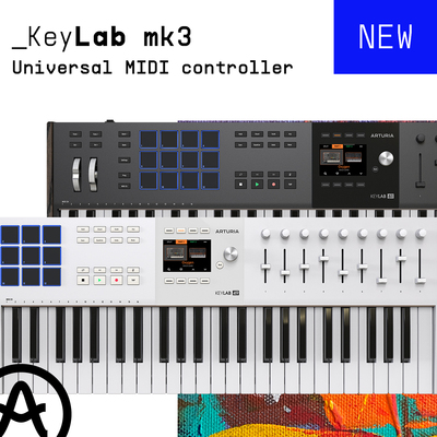 【键盘科学】Arturia KeyLab MK3 编曲MIDI键盘