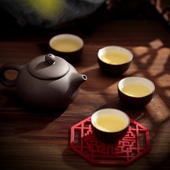 茶道 拍摄 拍照 中国风 美食摄影背景 茶叶 中式 道具 小茶壶套装
