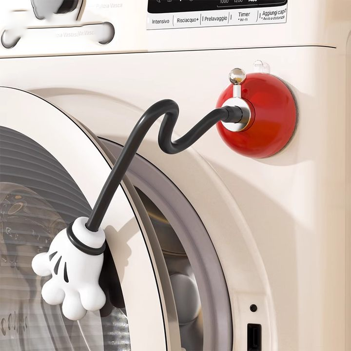 通风固定器洗衣机门支架防撞限位器卡扣门挡