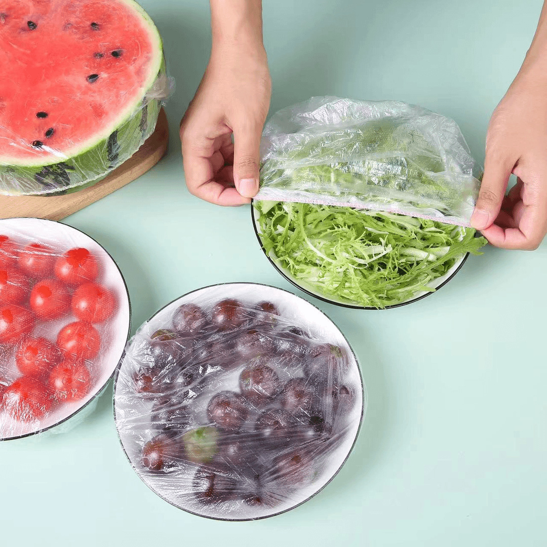 一次性保鲜膜套PE家用保鲜膜防尘防虫升级加厚碗罩保险鲜膜