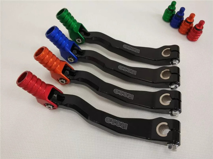 越野摩托车配件OTOM 改装NC升级变档杆 加长加粗CNC变档杆 排挡杆