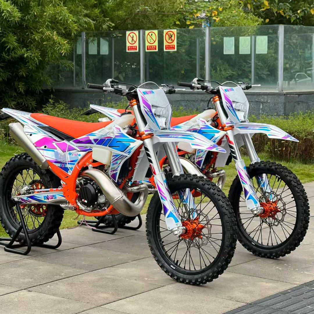 克维思K24/XFH300两冲林道越野摩托车比赛2T赛车高赛高架山地车