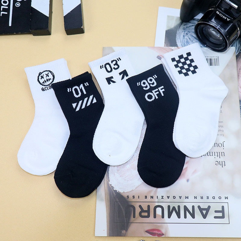 儿童袜子夏季薄款纯棉男童女童春秋款童袜夏天网眼袜中筒宝宝短袜