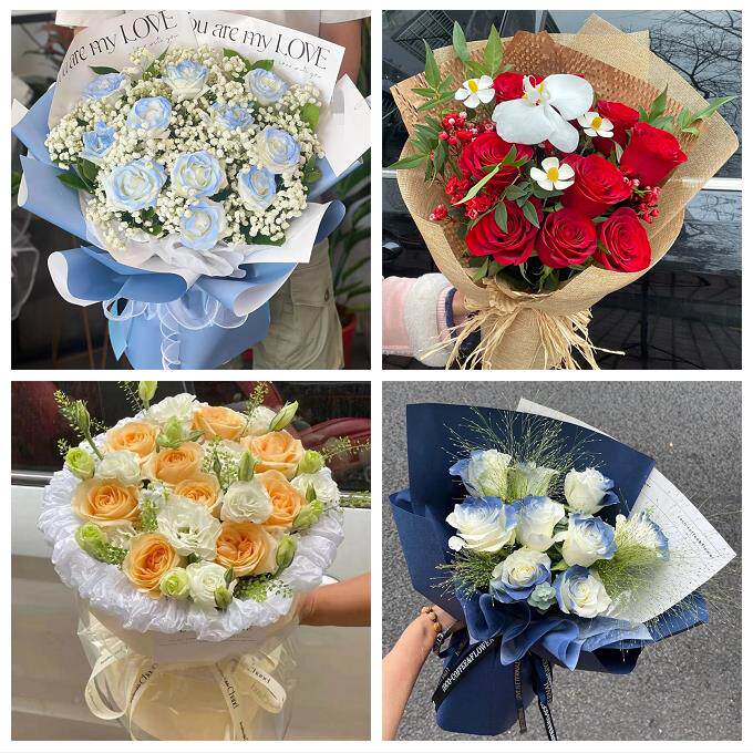 99朵玫瑰花束妇女节向日葵生日鲜花河北唐山市路南区路北区古冶区