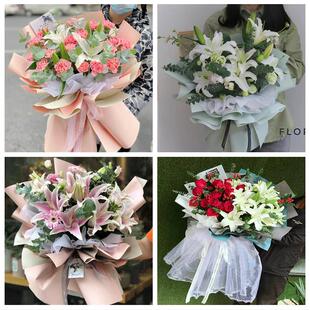 520情人节红玫瑰鲜花生日花束广西河池市金城江宜州区南丹县同城