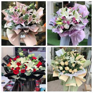 520情人节红玫瑰鲜花生日花束上海市虹口区凉城新村四川北路同城