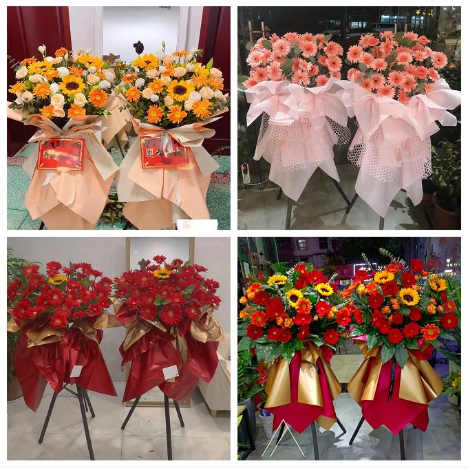 新店开张开业花篮上海嘉定区菊园新区南翔安亭镇同城速递鲜花庆典