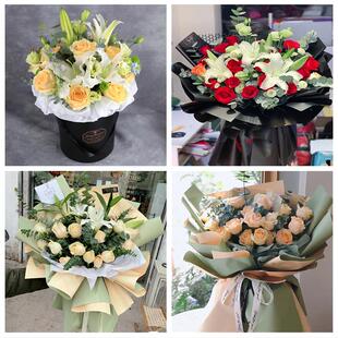 520情人节红玫瑰鲜花生日花束吉林白山市浑江区江源区抚松县同城