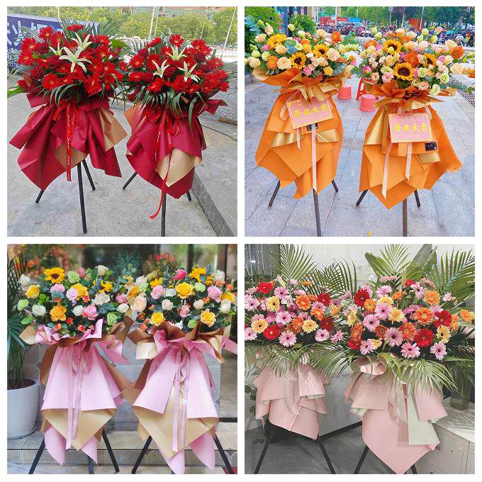 新店开张开业花篮鲜花宁夏省吴忠市同心县青铜峡市区同城速递上门