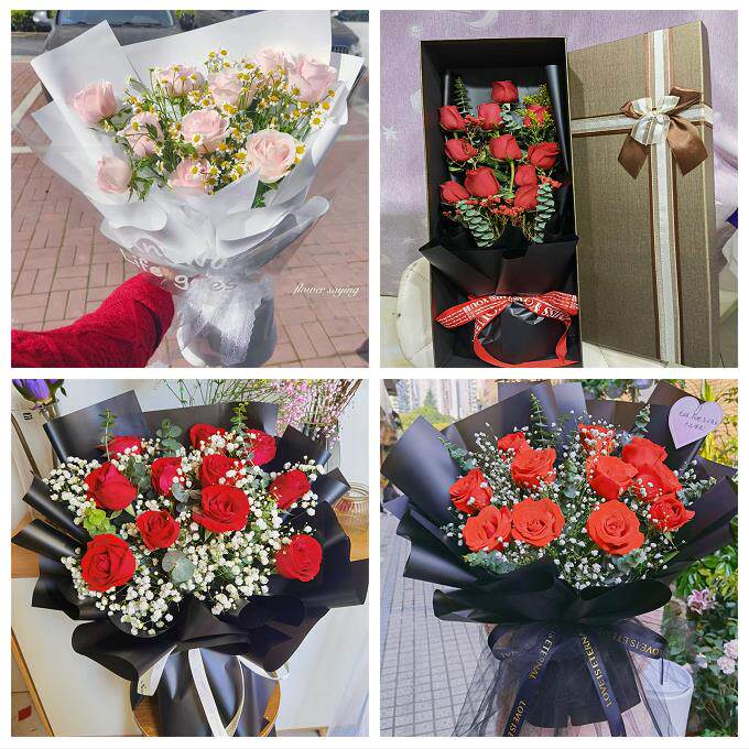 生日妇女节红玫瑰鲜花表白花束广东湛江市赤坎区霞山区坡头区同城