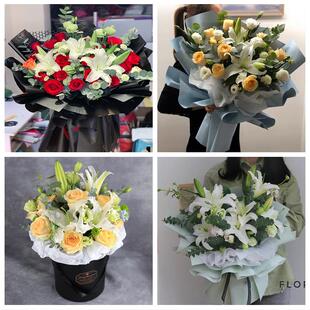 520情人节红玫瑰鲜花生日花束四川达州市宣汉开江大竹县渠县同城