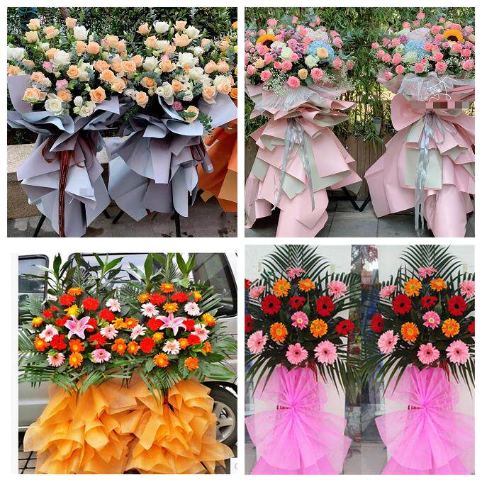 新店开张开业花篮湖北武汉市洪山江夏黄陂新洲区同城速递鲜花庆典