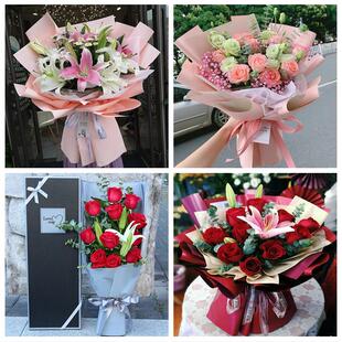 520情人节红玫瑰鲜花生日花束安徽芜湖市芜湖繁昌南陵无为县同城