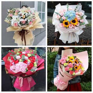 玫瑰百合向日葵康乃馨鲜花天津市滨海新区中塘镇泰达街道同城速递