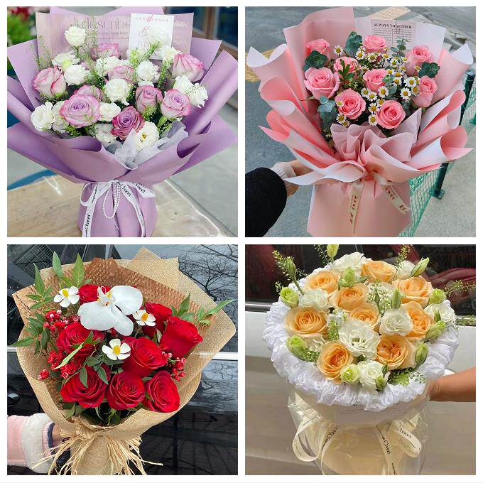 99朵玫瑰花束妇女节向日葵生日鲜花上海市长宁区仙霞新村街新泾镇