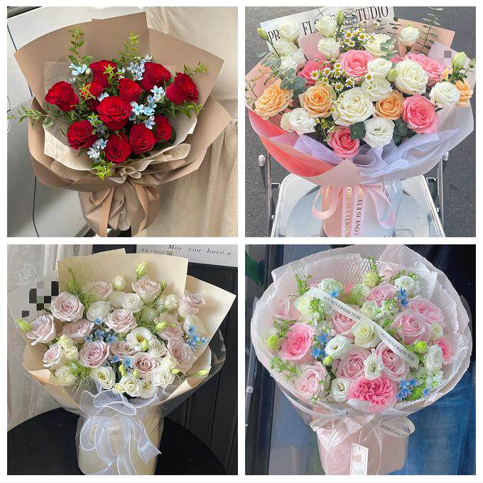 99朵玫瑰花束妇女节向日葵生日鲜花上海市奉贤区青村镇柘林海湾镇