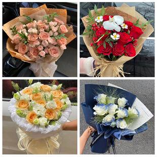 99朵玫瑰花束妇女节向日葵生日鲜花北京市丰台区大红门南苑东高地